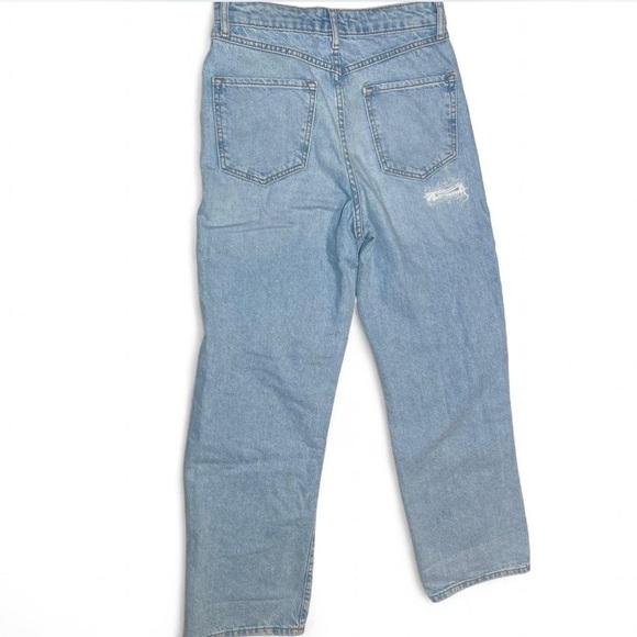 Forever 21 Blue Flare Wide Leg Jeans - Picture 3 of 8